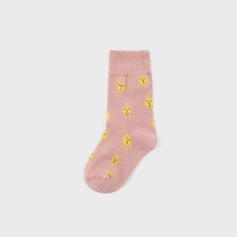 socks baby pink color image-S3L18