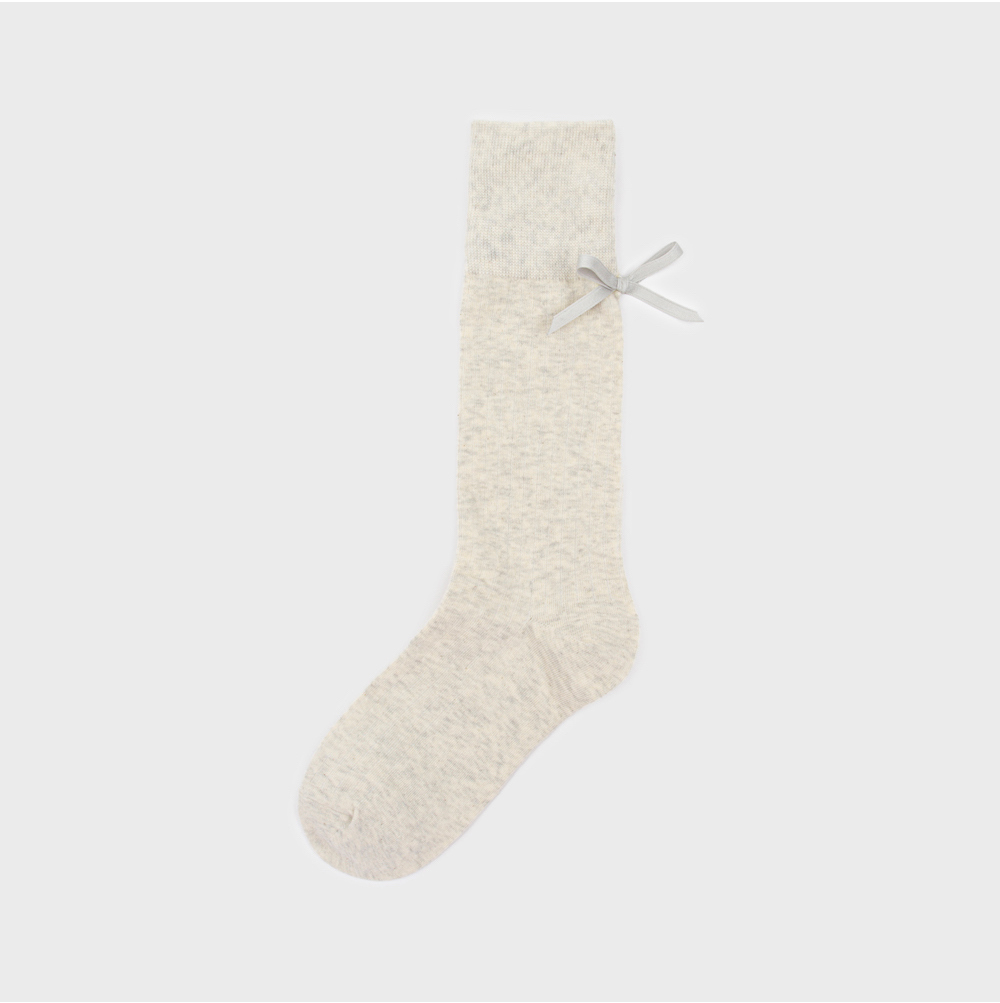 socks cream color image-S8L4